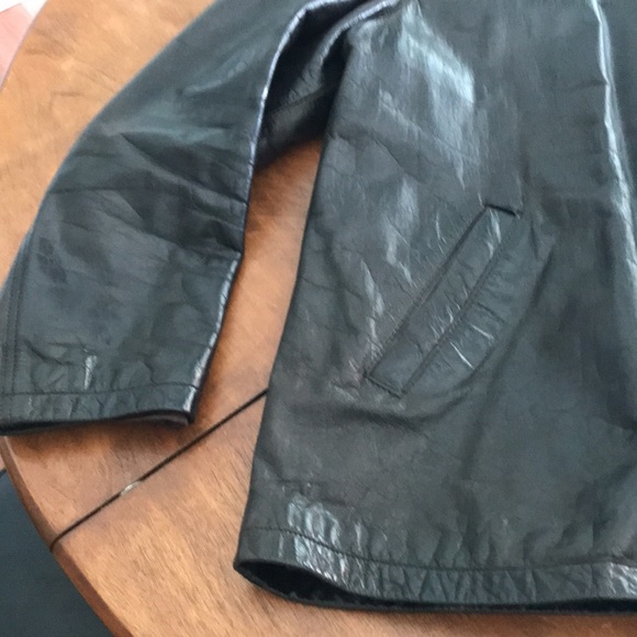 Mens Pegabo Leather Jacket - Picture 5 of 15